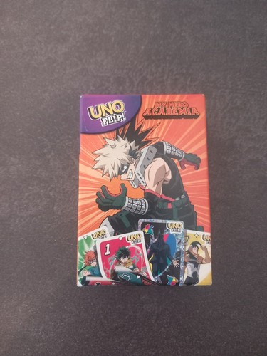 Jeu carte uno flip hero - carte,