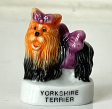 Fève Chien Yorkshire Terrier Galette des rois French charm