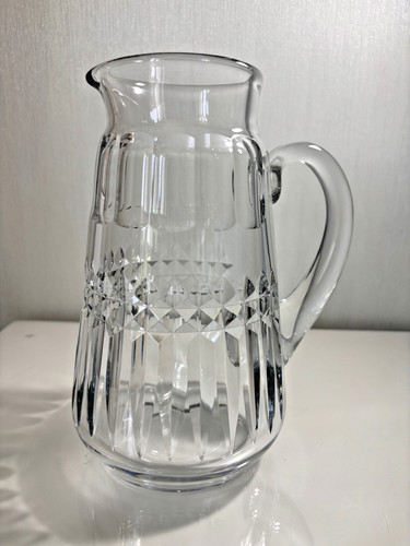Superbe broc pichet cristal