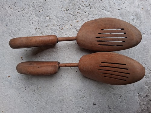 Paire embauchoirs anciens - paire, en