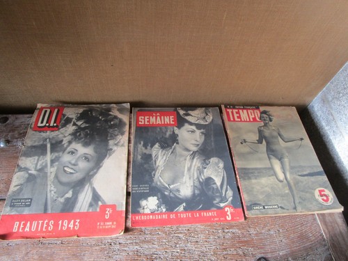 Lot revues anciennes tempo - anciennes:,
