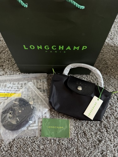 Mini sac longchamp noir - mini,