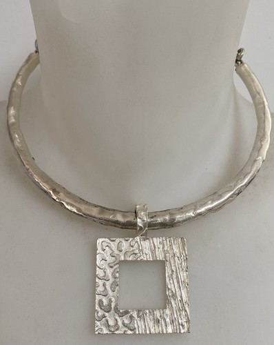 Vintage collier signé biche - vintage,