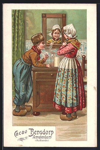 Carte postale amsterdam - carte,