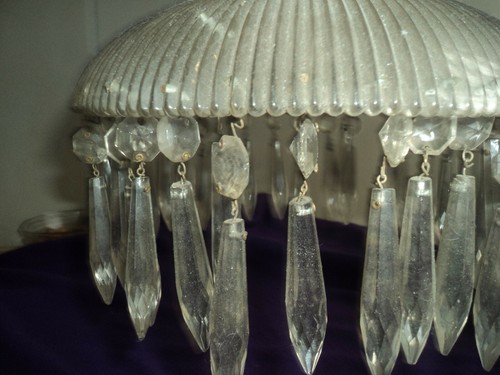 Tulipe holophane lampe lustre - tulipe,