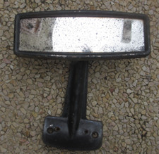 Rétroviseur intérieur ancien avec veilleuse intégrée