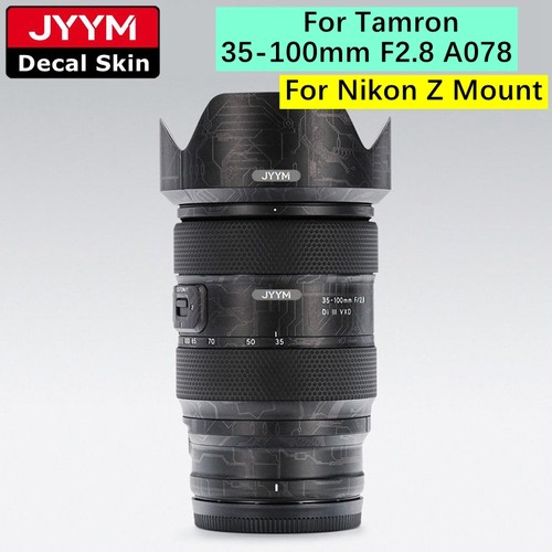 Lens sticker for tamron - lens,