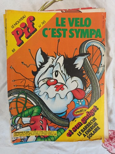 Magazine vintage pif ancien - magazine,