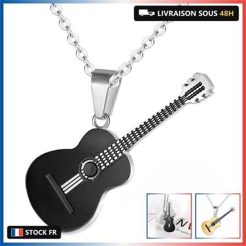 Collier guitare - collier,