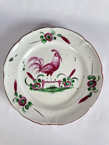 Ancienne assiette faience - ancienne, de