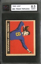 1949 LEAF FOOTBALL~#43~FRANK