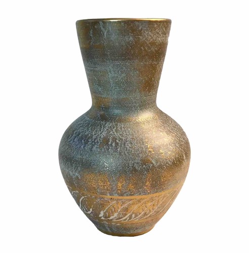 Stangl pottery vase 5023 gold - stangl,