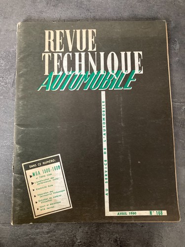 Rta revue technique 168 - rta,