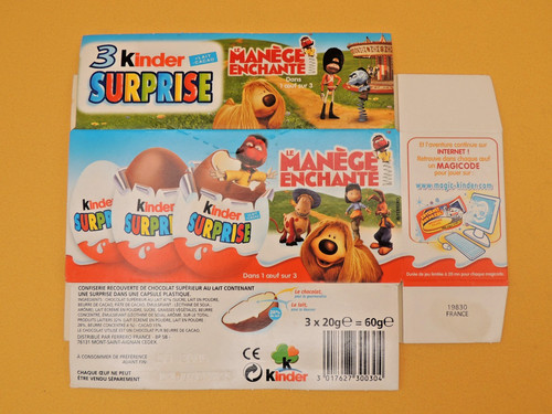 Kinder surprise boites lot - surprise,