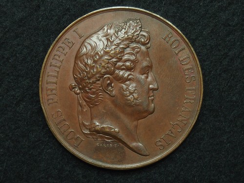 Medaille bronze 42mm caqué - medaille,