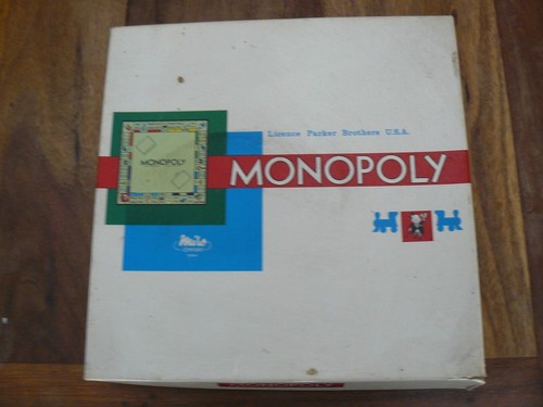 Ancien monopoly boite - en,