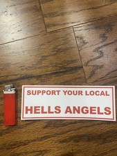 HELLS ANGELS Bumper Sticker