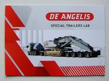 Catalogue, brochure, camion, truck, semi-remorque De Angelis, convoi, heavy 2001