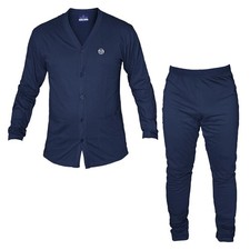 Pyjama Homme SERGIO TACCHINI Coton Jersey Ouvert Boutons
