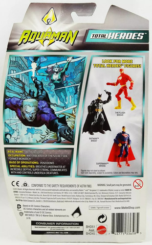 Total heroes aquaman - dc,
