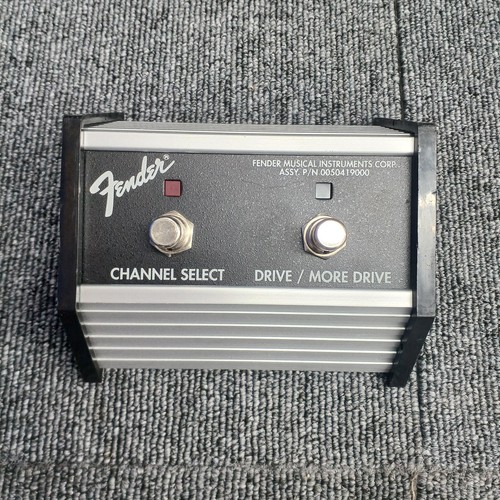 Fender button footswitch - fender, 2-button