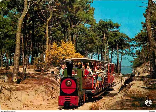 Carte postale trains ile - carte,