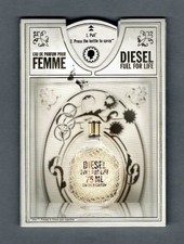 Carte publicitaire puffer -