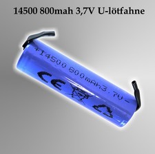 Icr 14500 3,7V 800mAh Avec