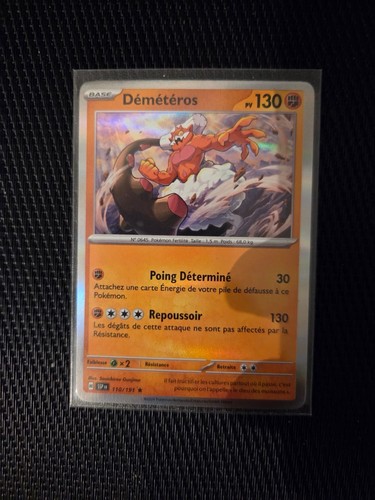 Carte pokémon démétéros - pokémon,