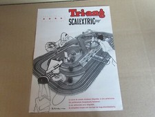 328O 1962'S Tri-Ang Scalextric France Recto Verso Slot Car Course Circuit