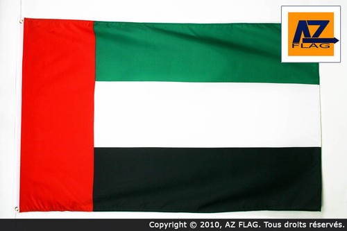 Drapeau emirats arabes unis - arabes,