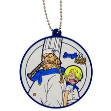 Porte-clés caoutchouc Sanji &