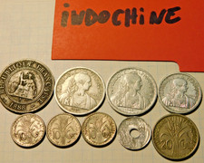 LOT monnaie ASIE INDOCHINE