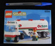 NOTICE LEGO SYSTEME 6594 camion citerne MANUAL ONLY