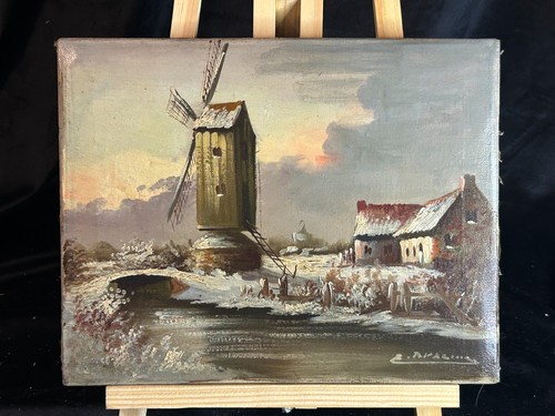 Ernest braems huile toile - braems,