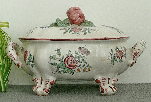 Ancien soupière faïence - ancien, en