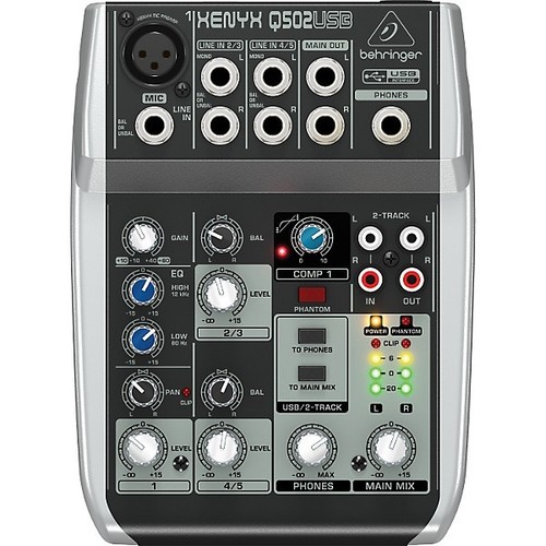 Behringer xenyx q502usb - behringer, mixer