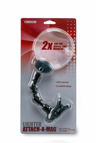 Loupe main avec - 2x,