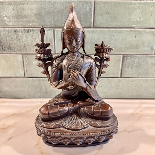 Vintage tibetan bronze - bronze, statue