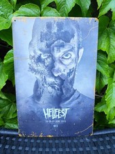 Plaque métal Hellfest 2015