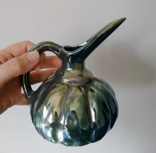 Cruche ancienne vintage grès flammé Rambervillers Vosges céramique Lorraine