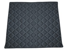 Matelassé Cuir artificiel GRAPHITE Tapis coffre pour Hummer H2 2002-2009