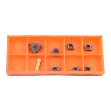Inserts de tournage en carbure précis pour outil de tour CNC plusieurs options