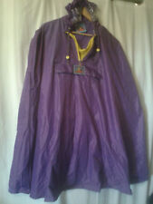 Shiny nylon polyamide PVC vintage poncho 90 rare pour fetishist taille L