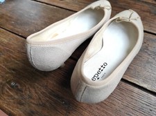 REPETTO - BALLERINES à Talon Modèle Gisèle Couleur Crème - P39 1/2