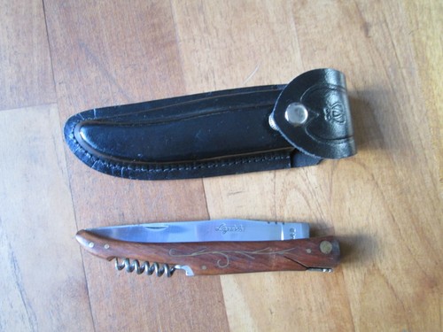 Couteau laguiole pliant etui - couteau,