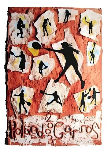 Affiche poster tennis - poster, roland