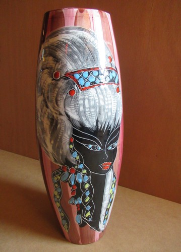 Vase céramique italie décor - céramique,