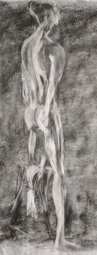 Beau dessin fusain - dessin,
