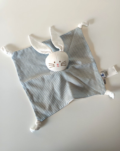 Doudou carré lapin - doudou,